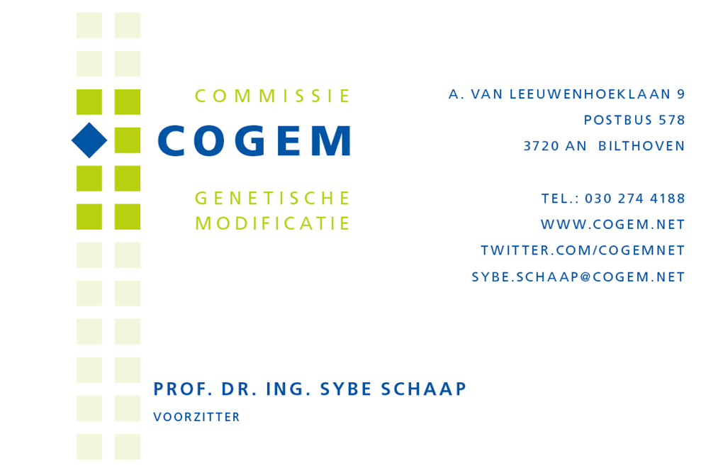 Cogem visitekaartjes