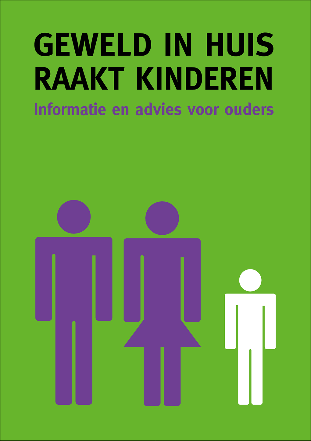 Brochure huiselijk geweld raakt kinderen